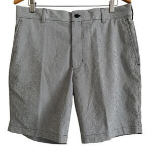 Walter Hagen Clubhouse Seersucker Shorts – Size 35 – Navy/White Stripe‎ – NWT